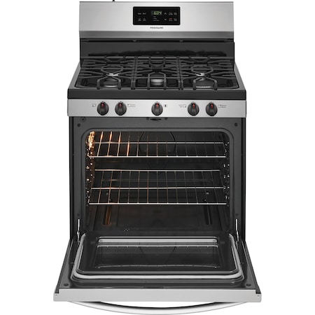 Frigidaire 30-in. Stainless Steel Gas Freestanding Range FFGF3054TS